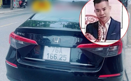 Công an truy tìm xe ô tô CIVIC liên quan đến Giám đốc Tô Đình Giống