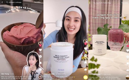Xu hướng tạo đồ uống mới lạ từ collagen