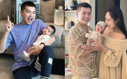 Cuộc sống làm bố bỉm sữa của nghệ sỹ Quang Minh ở tuổi 66
