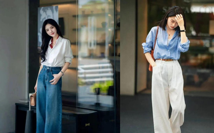 3 kiểu áo đẹp nhất cho mùa xuân, cực thời trang khi kết hợp với quần ống rộng!