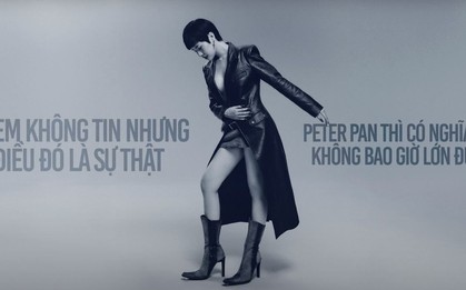 Đã có câu trả lời cho câu rap "Peter Pan thì có nghĩa là không bao giờ lớn được" trong bài diss của Pháo!