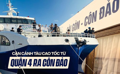 Từ Bến Nhà Rồng mất gần 7 tiếng để đi Côn Đảo nhưng lại tiết kiệm hơn 1/2 vé máy bay, liệu có đáng thử?