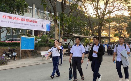 Bắt đầu kỳ thi đánh giá năng lực quy mô nhất cả nước: Trên 120.000 thí sinh dự thi đợt 1
