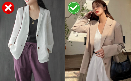 Dân công sở tưởng mặc blazer là sang, ai ngờ khách nhìn tôi như nhân viên thử việc: 2 sai lầm ai cũng mắc!