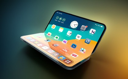 iPhone gập lộ diện: Không nếp gấp, màn hình cỡ iPad mini, nhưng giá siêu đắt?