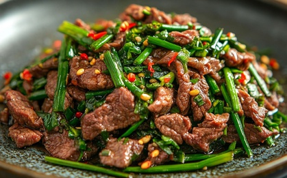 Loại rau "rẻ bèo" bổ gan kết hợp với thịt bò trở thành món ngon nức tiếng Hàn Quốc