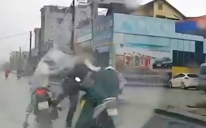 Nam thanh niên đánh người sau va chạm giao thông ở Huế