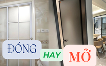 Khi không sử dụng phòng tắm, nên mở hay đóng cửa? Nhiều người không biết, chẳng trách nhà bẩn!