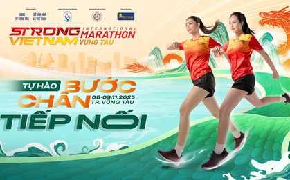 Giải chạy quốc tế Strong Vietnam Vũng Tàu 2025 chính thức mở bán vé, hàng loạt ưu đãi hấp dẫn