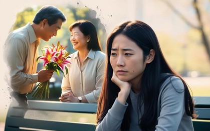 Tôi chỉ mong một lần bố tặng quà 8/3 cho mẹ