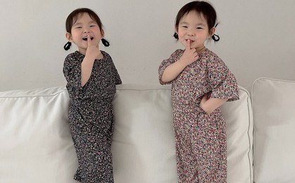 Pijama hoa hoè hoa sói "kiểu bà thím" mặc nhà bất ngờ hot lại, cho con diện cứ phải gọi là chân ái