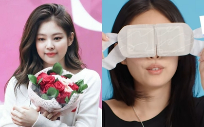 Rất giàu sang nhưng Jennie cũng mê dùng mặt nạ mắt giá rẻ dễ mua theo