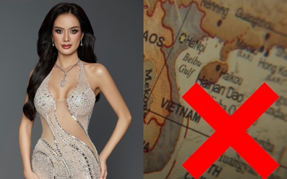 Cuộc thi Hoa hậu gây phẫn nộ vì bị nghi dùng bản đồ "đường lưỡi bò"