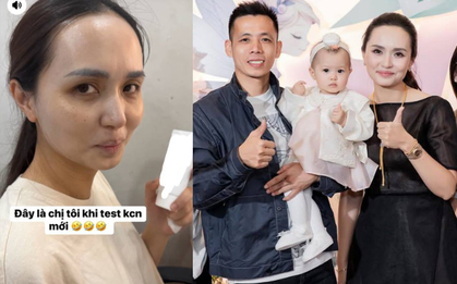 Ái nữ cựu Chủ tịch CLB Sài Gòn lộ mặt mộc kém sắc, khác xa lúc làm "phú bà" sang chảnh bên chồng cầu thủ