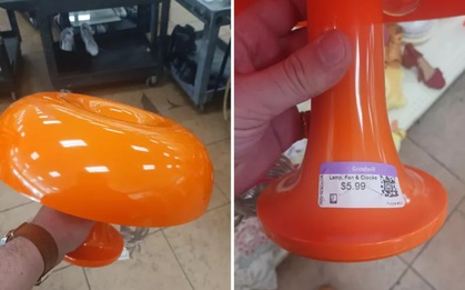 Mua chiếc đèn cũ giá rẻ, người đàn ông bất ngờ vớ được "báu vật"