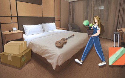 Trào lưu sống dài ngày trong khách sạn vì rẻ hơn thuê nhà