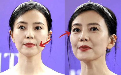 Ở tuổi 45, Cao Viên Viên lộ rõ nếp nhăn nơi khóe mắt, gương mặt hơi chảy xệ, "nữ thần quốc dân" cũng không tránh khỏi sức ép của thời gian