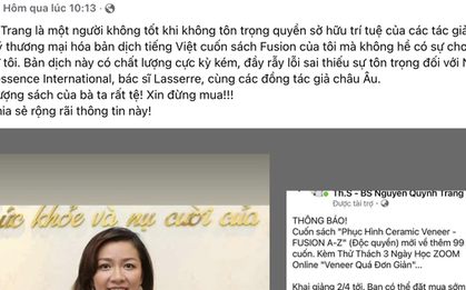 Giáo sư Pháp "tố" bác sĩ Việt tự ý dịch sách, bán gần triệu đồng/cuốn