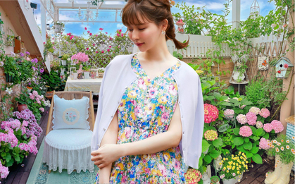 25 tuổi, cô gái trẻ sở hữu khu vườn sân thượng 20m² đẹp như vừa bước ra từ trong truyện cổ tích