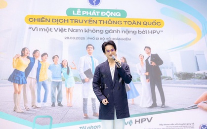 Hà Anh Tuấn lan tỏa thông điệp “Vì một Việt Nam không gánh nặng bởi HPV”