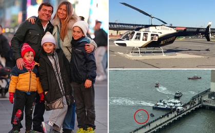 Vụ trực thăng rơi ở New York: Phát hiện điểm nghi vấn "chết người" trước thảm kịch và danh tính bất ngờ của phi công