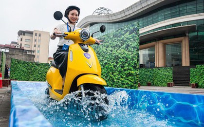 Hành trình “Phủ Xanh Đông Bắc - Tây Bắc” của xe máy điện VinFast khuấy động Thái Nguyên
