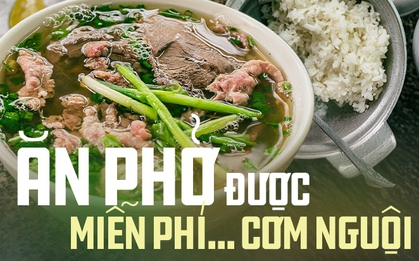 Quán phở 30 năm tuổi với cái tên đặc biệt gây thương nhớ, khách đến ăn được nhận "vé về thời bao cấp" miễn phí!