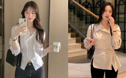 Tuyệt chiêu mặc áo sơ mi tôn dáng cao ráo, thon thả mà chị em nên biết