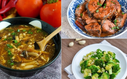 Gợi ý thực đơn cơm tối ngon miệng, lành mạnh cho ngày cuối tuần