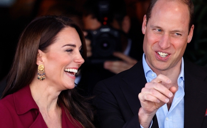 Thân vương William hài hước “chê” tài nấu nướng của Vương phi Kate: "Đó là lý do vì sao tôi gầy thế này!"