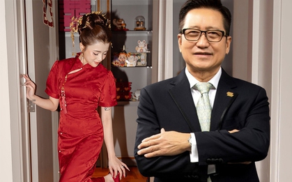 Ái nữ của "ông trùm" bút bi Thiên Long lần đầu lộ diện trong đám cưới, chú rể lái siêu xe chục tỷ đến rước nàng về dinh