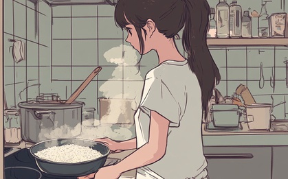 Mới 8 tuổi đã phải nấu cơm cho cả nhà nhưng chỉ vì 1 nồi cơm khô, tôi bị ông nội đổ cả bát nước mắm lên đầu