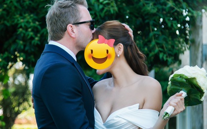HOT: Hoa hậu Việt tổ chức đám cưới tại Đức, sau đúng 1 năm mới "xả kho" ảnh để lộ thái độ nhà chồng