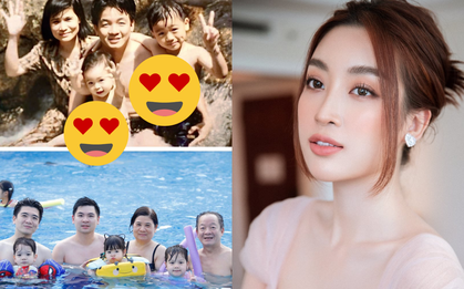Dâu hào môn Đỗ Mỹ Linh bất ngờ vắng mặt trong bức ảnh gia đình nhà chủ tịch CLB Hà Nội, có chuyện gì đây?