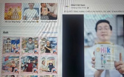 Quảng cáo "Hikid 100g bằng 20 lít sữa", doanh nghiệp thừa nhận chưa có cơ sở khoa học