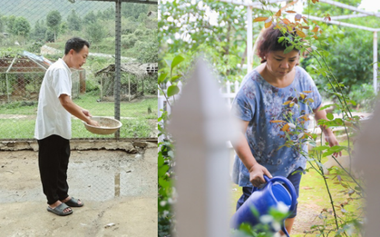 3 nghệ sĩ rời phố thị về Thạch Thất sống an yên tại nhà vườn rộng lớn, có nữ NSND mới 43 tuổi