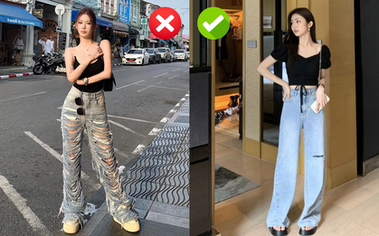 5 kiểu quần jeans tưởng đẹp mà phá dáng, mặc sai bạn xấu đi chục lần