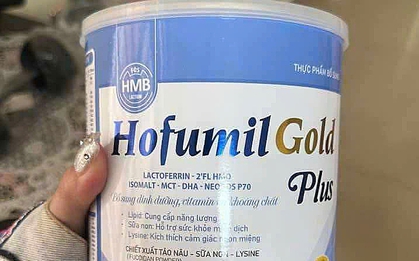 Bệnh viện 108 dừng tư vấn sữa Hofumil Gold Plus của công ty sản xuất sữa giả