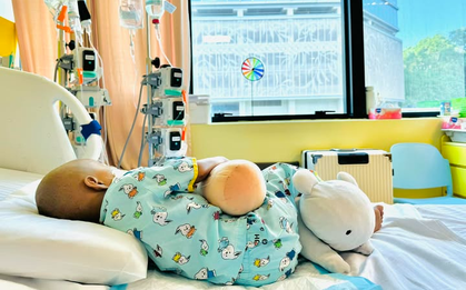 Những hình ảnh cuối cùng của bé Bắp trong hành trình chiến đấu với căn bệnh ung thư máu