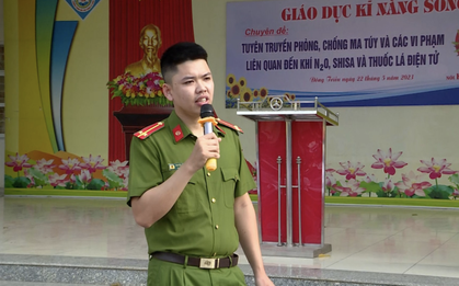 Chân dung Thượng úy Nguyễn Đăng Khải - người chiến sĩ hi sinh khi truy bắt nhóm đối tượng vận chuyển trái phép chất ma túy tại Quảng Ninh