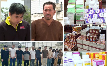Bất ngờ với trình độ học vấn 14 nghi phạm trong đường dây sản xuất thuốc giả