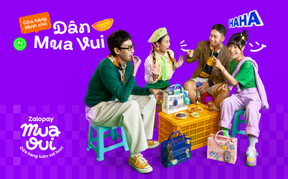Cửa hàng Mua Vui chính thức đổ bộ Hà Nội: Mua ngàn nụ cười, trả hết qua Zalopay
