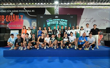 Dàn VieON All-star cùng các nghệ sĩ Vbiz “gây sốt” tại ngày thi đấu Vietnam Pickleball Open Cup – Artists 2025