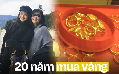 Mẹ tôi mua vàng suốt 20 năm, lúc bán đi đủ tiền mua 2 căn nhà Hà Nội