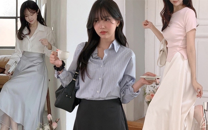 Vì sao không nên diện chân váy lụa tới công sở?