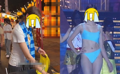 Bắt gặp nữ diễn viên từng thi Hoa hậu đi bán chân gà ở chợ đêm, còn nói 1 câu khiến ai cũng xót xa