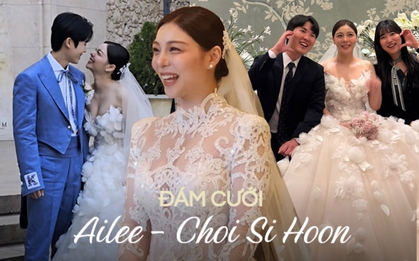 Đám cưới Ailee và nam thần Địa Ngục Độc Thân: Cô dâu thay đến 3 bộ váy, dàn khách mời hạng A đổ bộ như lễ trao giải!