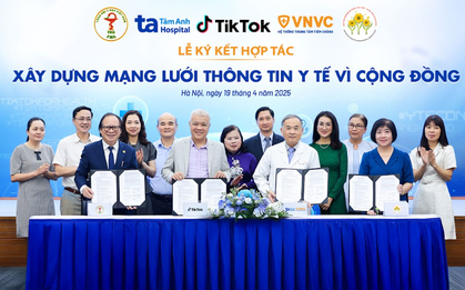 Hàng nghìn chuyên gia BVĐK Tâm Anh, VNVC chung tay xây dựng mạng lưới thông tin y tế trên TikTok
