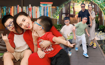 Hai quý tử nhà "đạo diễn trăm tỷ" và phú bà Vbiz: Có tên cực ấn tượng, 5 tuổi đã sở hữu khả năng khiến ai cũng ngạc nhiên