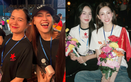 Tiểu Vy, Lan Ngọc, Minh Luân cùng nhiều sao Việt hào hứng tham gia tổng hợp luyện diễu hành Đại lễ 30/4